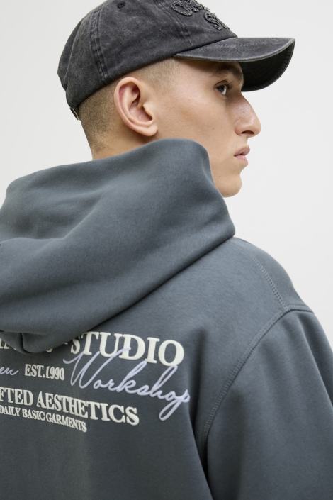 Jack & Jones jorislington back sweat hood sn